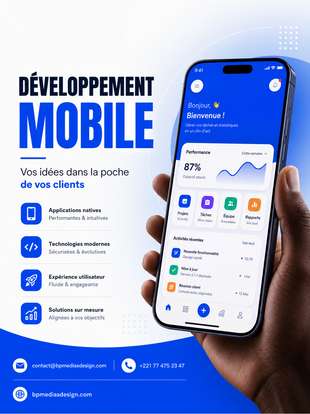Développement Mobiles (iOs & Android)